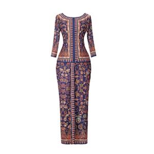 Singapore Airlines 2 Piece Uniform Southeast Asia Nyonya Malaysia Clothes XL
